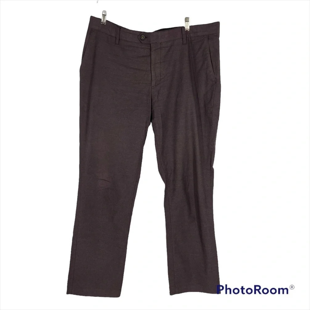 Ted Baker 38 x 30 mauve purple color dress slacks.